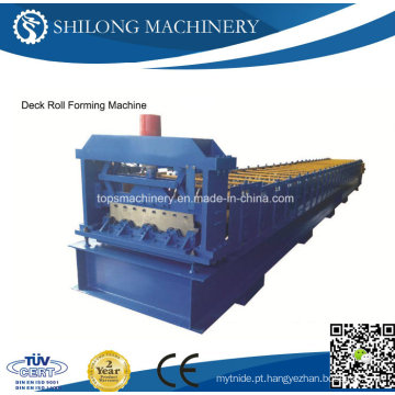 CE Aprovado Metal Steel Pavimento Decking Painel Roll Forming Machine